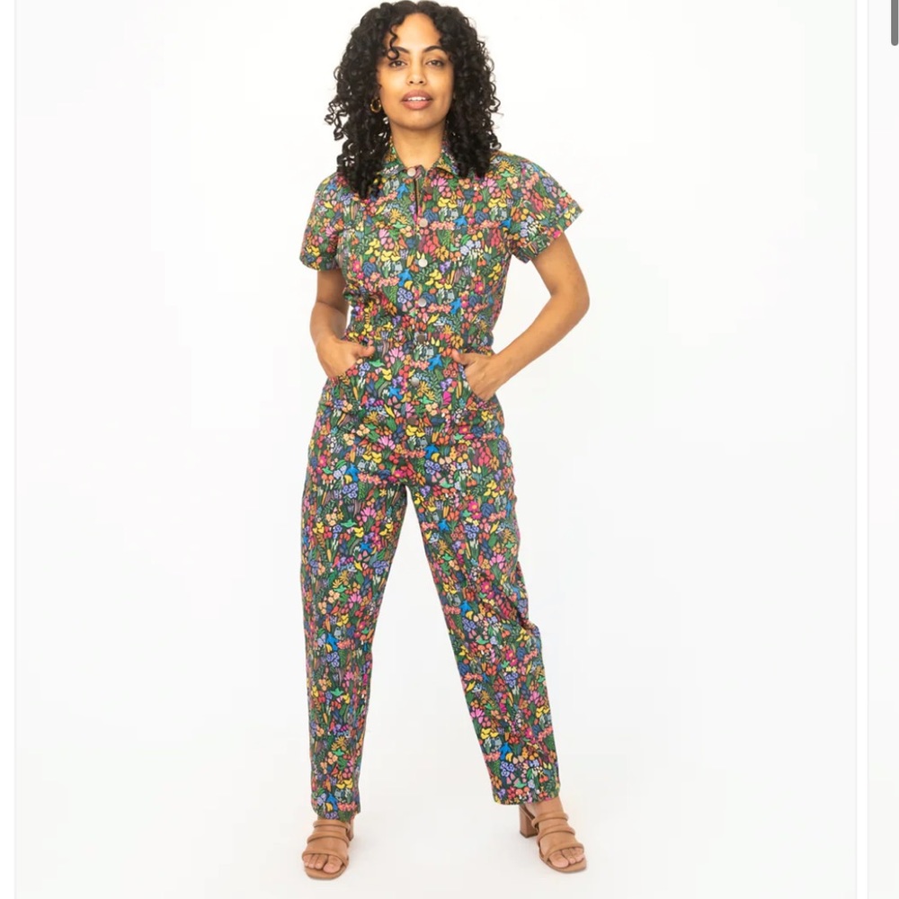 Mixed by Nasrin Secret Garden Jumpsuit NWT
